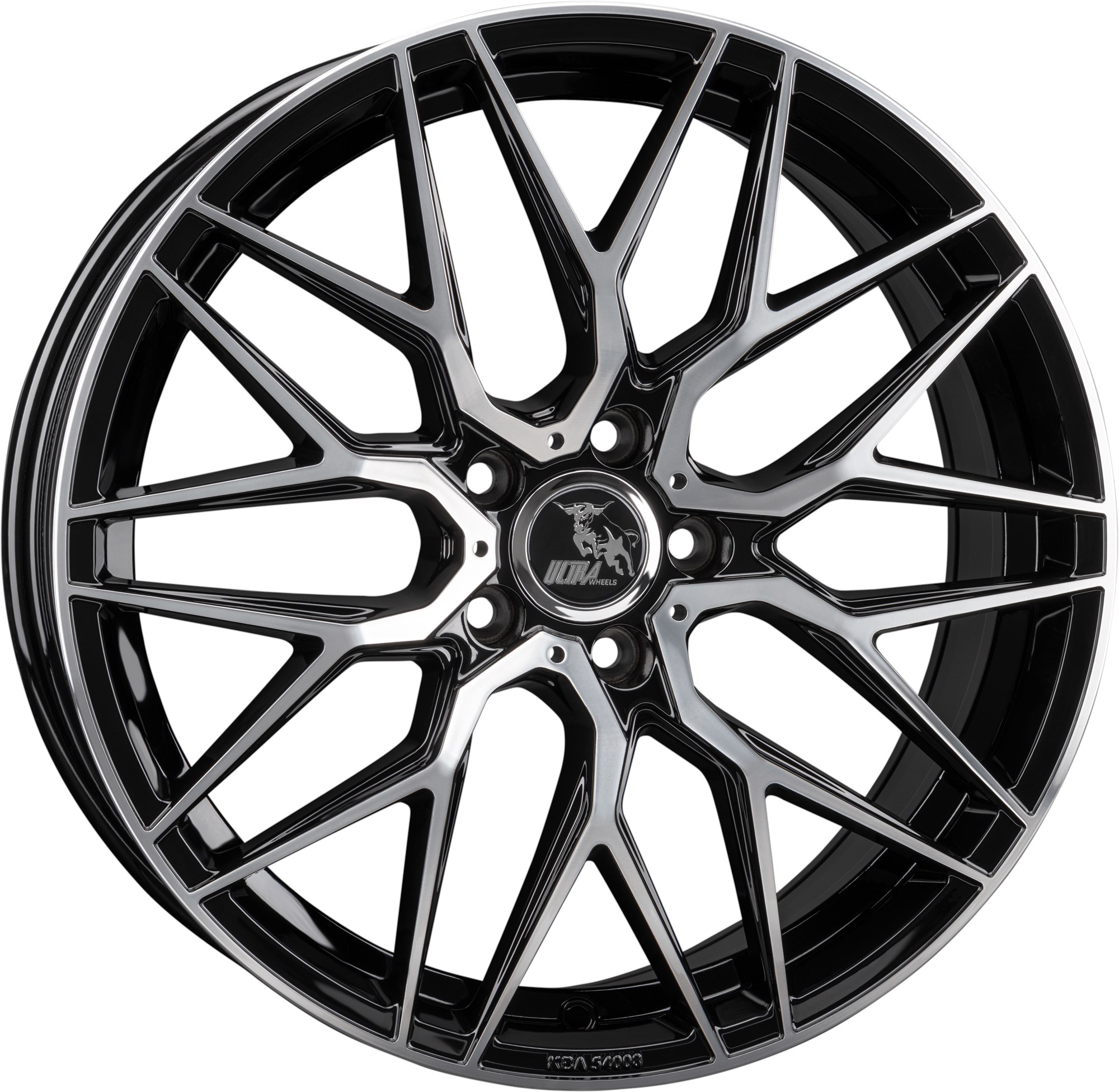 ULTRA WHEELS RACE EVO ZWART GEPOLIJST 4250674393199